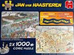 Puzzels Jan van Haasteren, Hobby en Vrije tijd, Denksport en Puzzels, Ophalen of Verzenden, 500 t/m 1500 stukjes, Legpuzzel, Zo goed als nieuw