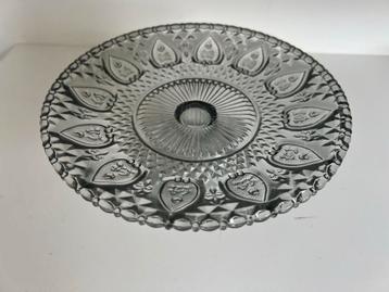 Vintage Glazen Bonbonschaal - 18cm beschikbaar voor biedingen