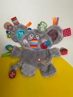 3285 labellabel label label knuffellap lap olifant, Ophalen of Verzenden, Zo goed als nieuw, Olifant