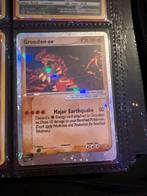 Groudon EX 002 Black Star Promo Holo Ultra Rare, Verzenden, Zo goed als nieuw, Losse kaart, Foil