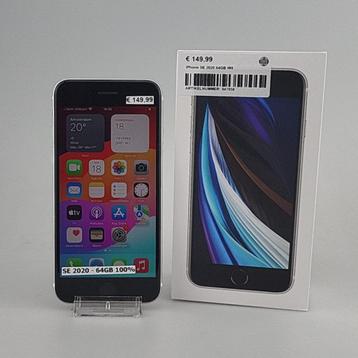 iPhone SE 2020 64GB Wit beschikbaar voor biedingen