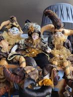 Narpop joker carnaval kerstmispop 3 stuks, Ophalen, Zo goed als nieuw, Pop