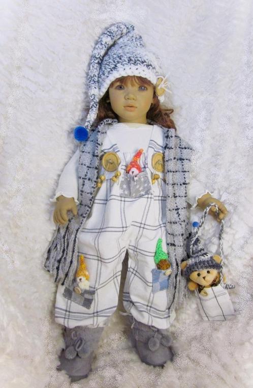 Compleet outfit voor Himstedt Zwergnase poppen lengte 70 cm, Verzamelen, Poppen, Nieuw, Kleertjes, Verzenden