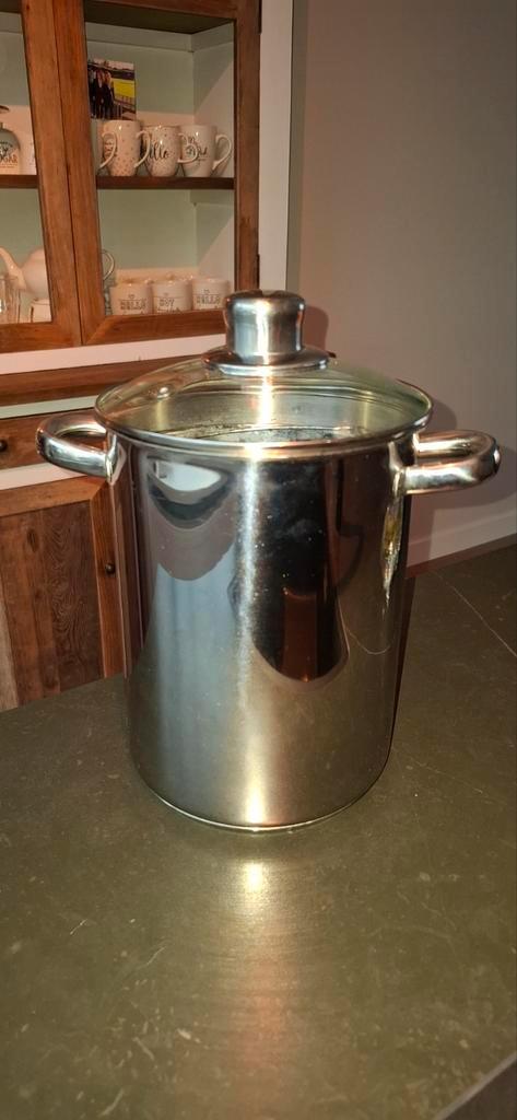 Aspergepan voor gas of keramische kookplaat, Huis en Inrichting, Keuken | Potten en Pannen, Zo goed als nieuw, Ophalen of Verzenden