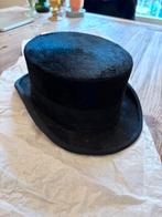 Vintage Fluwelen Hoge Hoed - Maat 54, Ophalen of Verzenden, Gedragen, 55 cm (S, 6⅞ inch) of minder, Hoed
