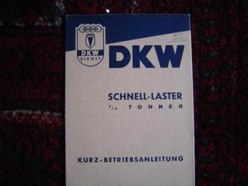 DKW schnell laster 3/4 tonner 1951 1952 ? beschikbaar voor biedingen