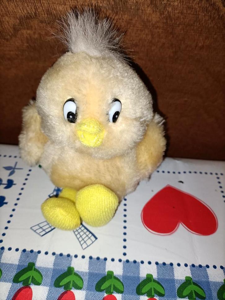 Happy Horse kuiken knuffeltje geel 11 cm met rammelaar, Kinderen en Baby's, Speelgoed | Knuffels en Pluche, Ophalen of Verzenden