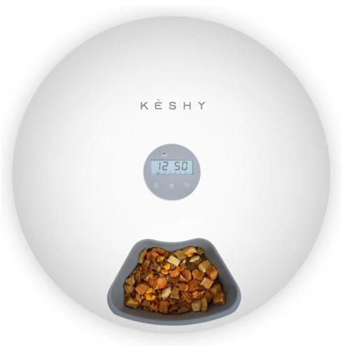 Kèshy automatische voerbak kat / kleine hond, Dieren en Toebehoren, Kattenvoerbakken en Drinkbakken, Zo goed als nieuw, Automatisch