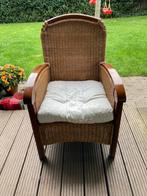 Rieten fauteuils (2 stuks) te koop in goede staat, Ophalen, Gebruikt, Rotan