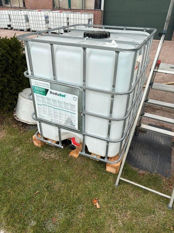 Ibc container, Tuin en Terras, Regentonnen, Zo goed als nieuw, 150 liter of meer, Ophalen of Verzenden