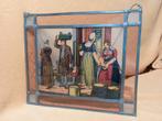 Glas in Lood met Hanger - Oud Hollands Tafereel!, Ophalen of Verzenden