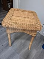 Tafeltje, Huis en Inrichting, Tafels | Bijzettafels, Minder dan 55 cm, Vierkant, Zo goed als nieuw, Ophalen