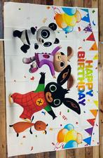 Bing en vriendjes achtergronddoek 100x150, Hobby en Vrije tijd, Feestartikelen, Verzenden, Nieuw, Versiering, Verjaardag