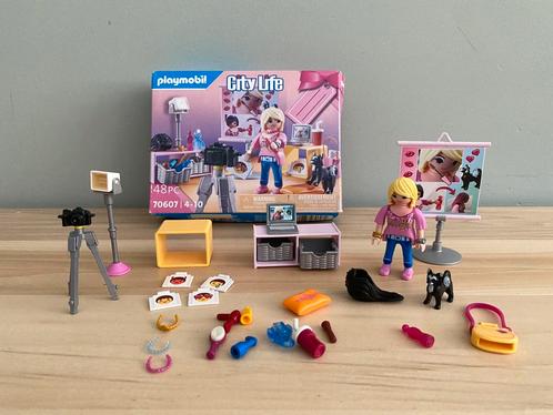Playmobil 70607 city life camera selfie instagram, Kinderen en Baby's, Speelgoed | Playmobil, Zo goed als nieuw, Complete set