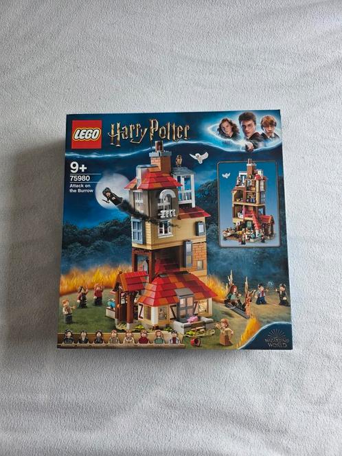 LEGO Harry Potter 75980 Attack on the Burrow, Kinderen en Baby's, Speelgoed | Duplo en Lego, Nieuw, Ophalen of Verzenden