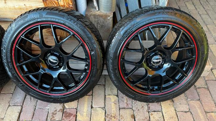 VW Winterbanden met velg 225/45 R17, Auto-onderdelen, Banden en Velgen, Banden en Velgen, Winterbanden, 17 inch, 225 mm, Personenwagen