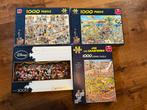 Jan van haasteren puzzels 1000 stukjes, disney panorama 1000, Hobby en Vrije tijd, Denksport en Puzzels, Ophalen of Verzenden