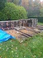 GRATIS: Vreugdevuur pallets en palen, Ophalen, Gebruikt