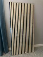 6 Akoestische wandpanelen / lattenwand, Bruin, Overige typen, Nieuw, Ophalen of Verzenden