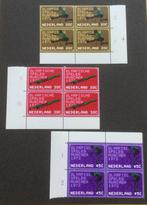 NVPH 1012-1014 blokken van 4. Hoekblokken. Postfris, Ophalen of Verzenden, Na 1940