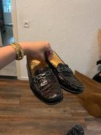 Mephisto leren instappers - maat 40, Ophalen of Verzenden, Gedragen, Bruin, Loafers