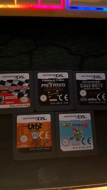 Verschillende nintendo DS spellen beschikbaar voor biedingen