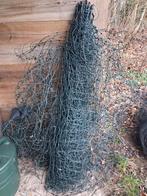 Voss 25 meter afrasteringsnet, 9 palen, 112 cm hoog, Ophalen, Zo goed als nieuw, 20 meter of meer, Gaas
