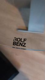 Glazen bijzettafetje Rolf Benz, Ophalen, 50 tot 100 cm, Zo goed als nieuw, Minder dan 50 cm