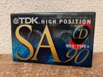 1x TDK SA90, 1x TDK D90 en 1x SF 90 Hema, Cd's en Dvd's, Cassettebandjes, 2 t/m 25 bandjes, Overige genres, Ophalen of Verzenden