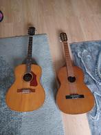 2 Oude Gitaren - Loop/Sloop/Decoratie, Ophalen, Gebruikt, Klassieke of Spaanse gitaar