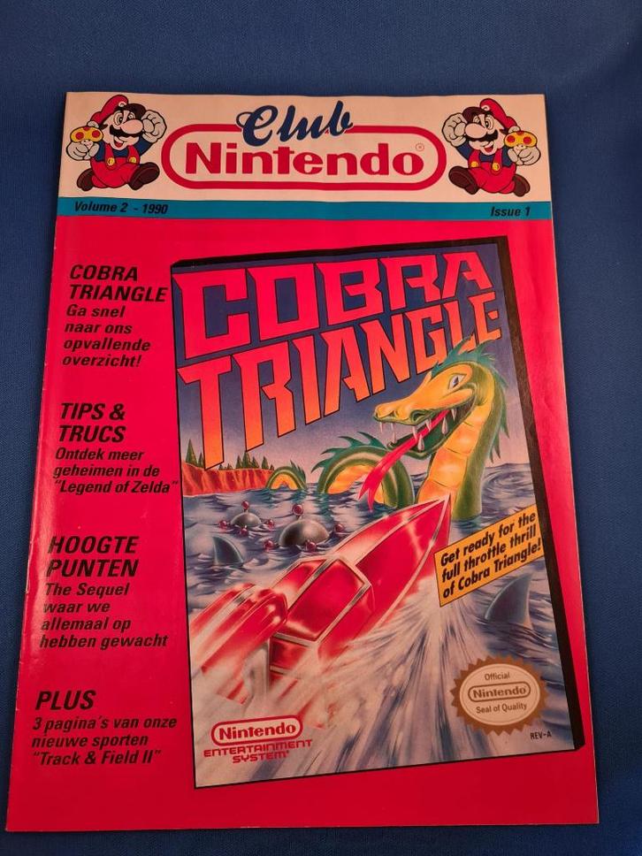 Magazine Club Nintendo - No. 1 Volume 2 (1990), Hobby en Vrije tijd, Verzamelkaartspellen | Pokémon, Gebruikt, Verzenden