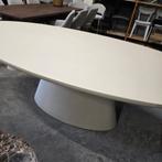 Ovale Eettafel Mello MDF, kleur Beige van Tower Living, Ophalen, Tower Living, ., Nieuw
