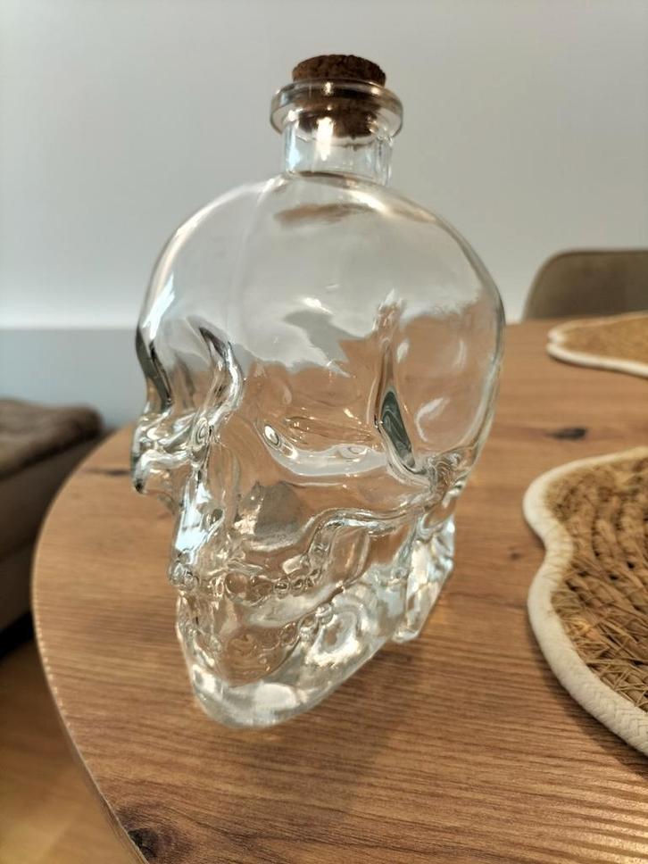 Skull Whiskey Karaf, Huis en Inrichting, Woonaccessoires | Stolpen, Zo goed als nieuw, Ophalen of Verzenden