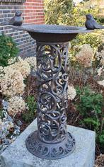 GIETIJZEREN / VOGELDRINKSCHALEN /, Nieuw, Metaal, Info@huisentuindecoratiemarie.nl, Huis en tuin decoratie marie