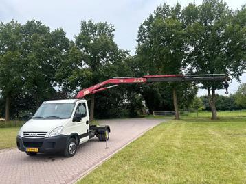 Iveco Daily 40 C15 BE TREKKER 7.5 TON MET KRAAN (bj 2007) beschikbaar voor biedingen