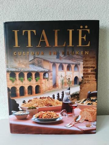 Italië Cultuur en Keuken Zeer Dik Uitgebreid Kookboek beschikbaar voor biedingen