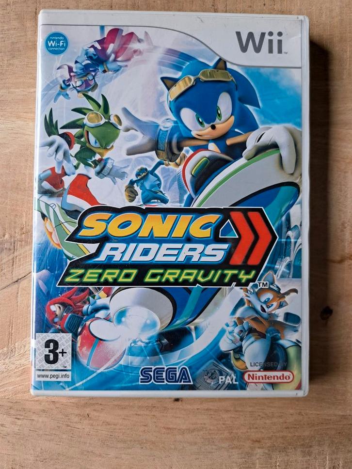 Sonic Riders: Zero Gravity, Spelcomputers en Games, Games | Nintendo Wii, Zo goed als nieuw, Racen en Vliegen, 2 spelers, Vanaf 3 jaar