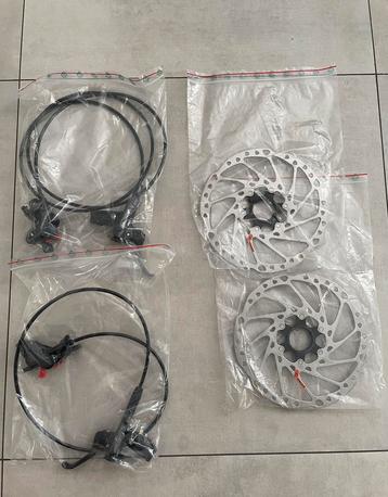 Shimano deore M6120 rondom remset + SM-RT64-L schijven beschikbaar voor biedingen