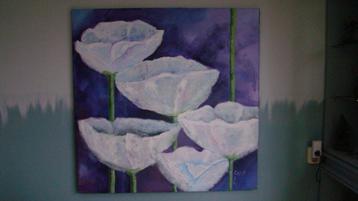 schilderij: Papaver in de Bergen beschikbaar voor biedingen
