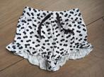 K251 Witte korte broek H&M maat 68, Gebruikt, Broekje, Meisje, H&M