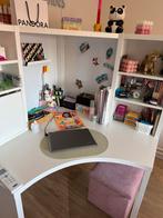 Hoekbureau Micke, Huis en Inrichting, Bureaus, Ophalen, Zo goed als nieuw, Bureau