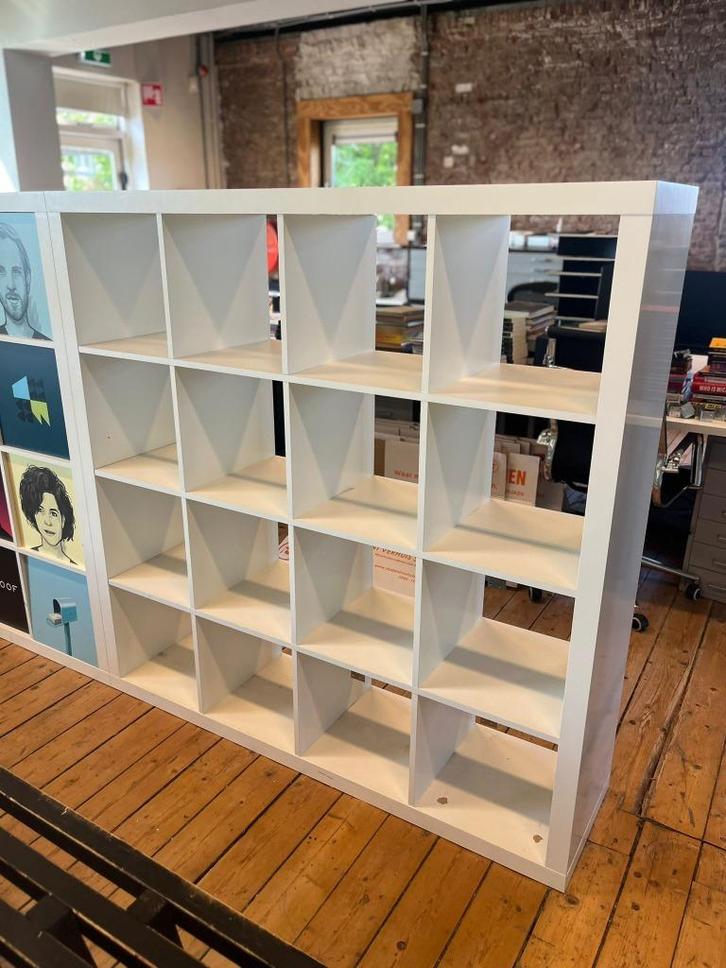 Expedit kast IKEA LP kast vinyl vakkenkast room divider, Huis en Inrichting, Kasten | Boekenkasten, Gebruikt, 100 tot 150 cm, 100 tot 150 cm