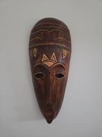 Afrikaans houten masker - Wereldwinkel handwerk, Ophalen of Verzenden