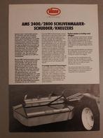 Tractor folder Vicon AMS 2400/2800 schijvenmaaier, Ophalen of Verzenden, Zo goed als nieuw