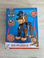 Paw Patrol 3D puzzel Chase, Ophalen of Verzenden, 10 tot 50 stukjes, Gebruikt, 4 tot 6 jaar