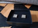 Manchet knopen, Sieraden, Tassen en Uiterlijk, Manchetknopen, Ophalen of Verzenden, Zo goed als nieuw, Overige materialen