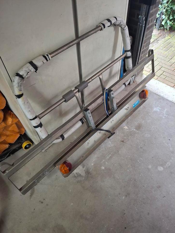Fietsdrager degelijk matariaal, Auto diversen, Fietsendragers, Gebruikt, Trekhaakdrager, Ophalen