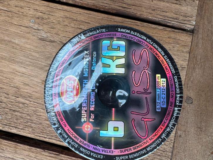 bulkrol wft gliss gevlochten lijn 2000m 12/00 6 kilo pink, Watersport en Boten, Hengelsport | Witvissen, Nieuw, Vislijn, Ophalen of Verzenden