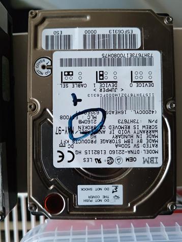 IBM DTNA-22160 HDD - 2.1GB beschikbaar voor biedingen