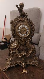 Antieke Louis XV Stijl Mantelklok, Antiek en Kunst, Ophalen of Verzenden